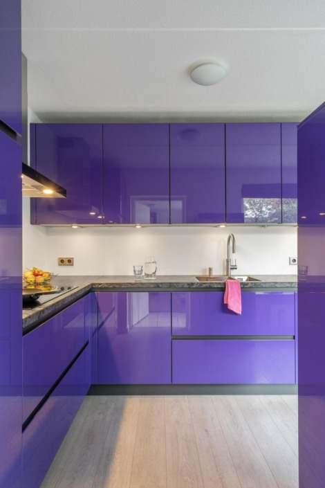 paarse keuken